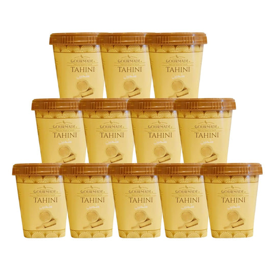 Tahini Paste for Cooking made with Natural Sesame Seeds Hummus 6kg (Pack of 12)