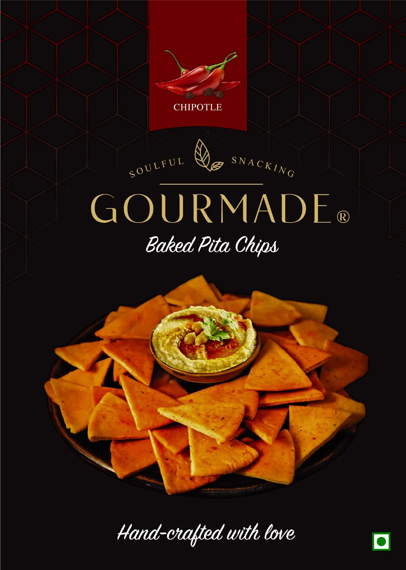 healthy & baked pita chips